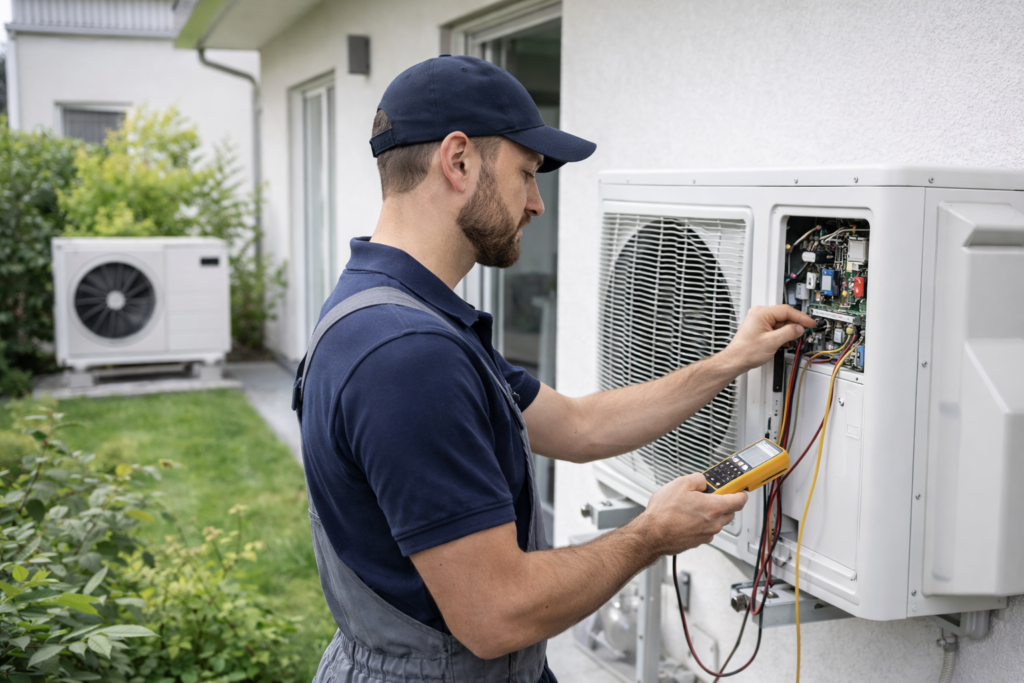 Wartung von Wärmepumpen und Klimaanlagen im privaten Wohnbereich durch CSE in Wendlingen und Vaihingen an der Enz
